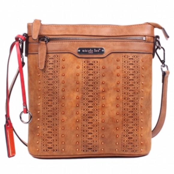 Handbags - New Tan Nicole Lee Crossbody Bag